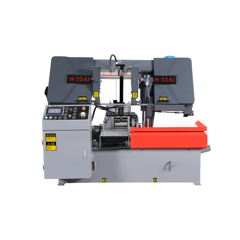 H-33AI CNC band sawing machine, CNC bandsaw machine