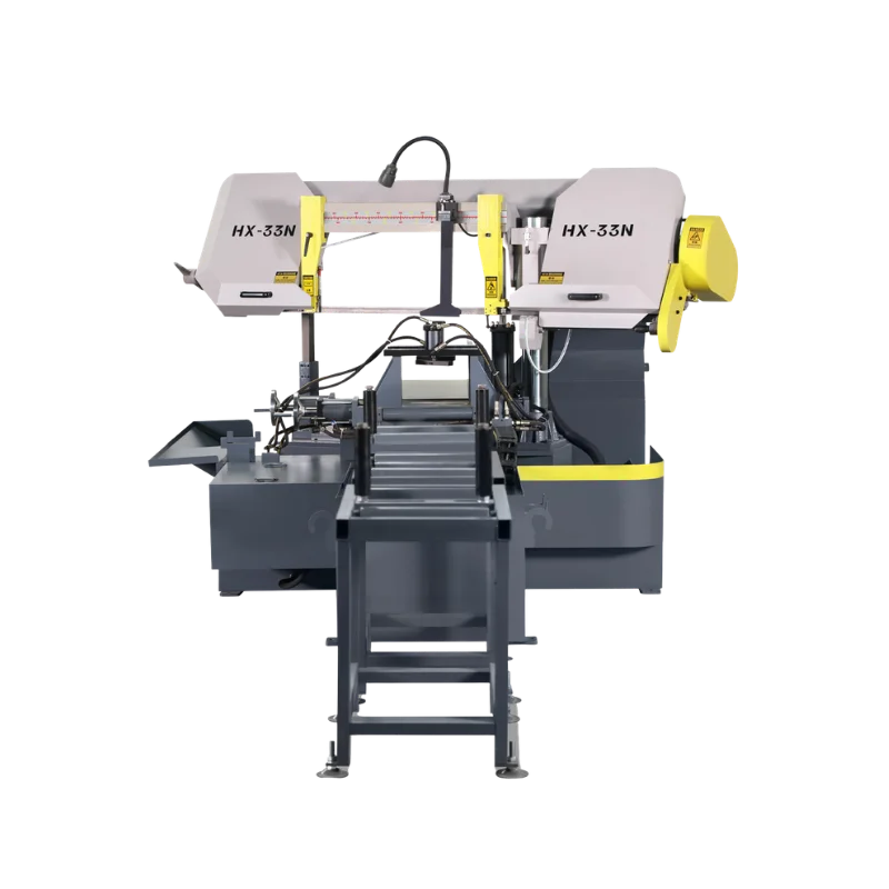 HX-33N Pivot Miter Band Saw 45 Degree with Material Stand